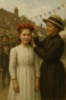 A person fixing a child's hair

AI-generated content may be incorrect.